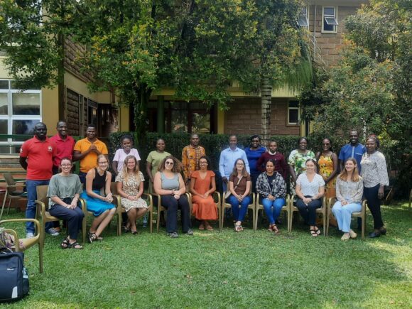 Peace corps & counterparts meeting in kampala.